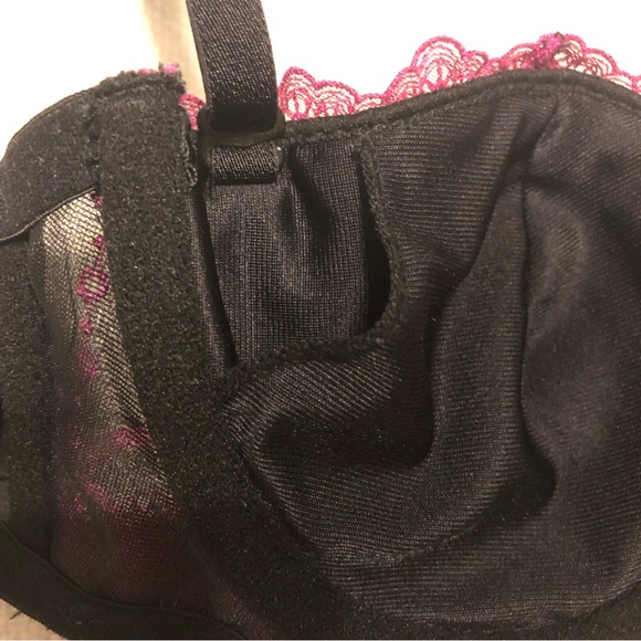 Frederick’s of Hollywood embroidered multi-way bra size 34B - Picture 5 of 8